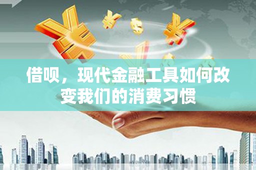 市北借呗，现代金融工具如何改变我们的消费习惯