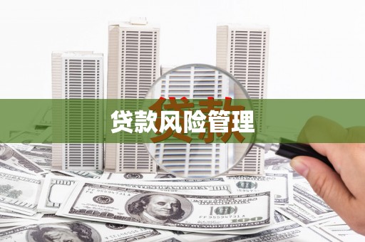 市北贷款风险管理