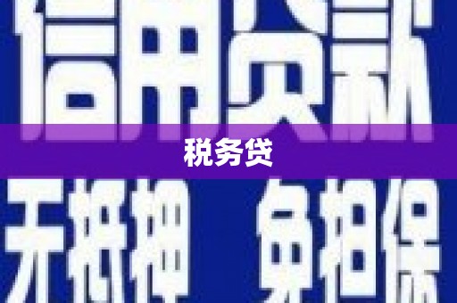 市北税务贷