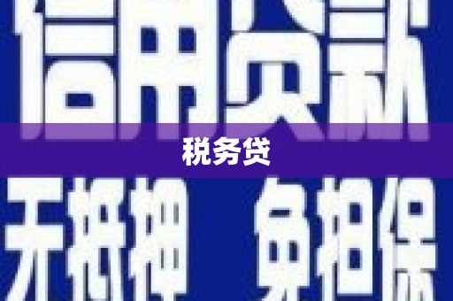 市北税务贷