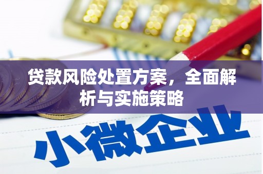 市北贷款风险处置方案，全面解析与实施策略